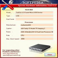 Spectra Hardware Information Tool -icon 